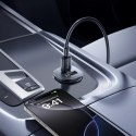 Ładowarka samochodowa Baseus GoTrip USB-C / USB-A 30W - czarna