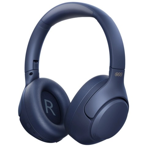 Słuchawki nauszne QCY H3 z ANC Bluetooth 5.4 Hi-Res Audio - niebieskie