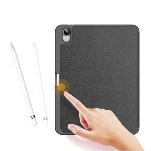 Dux Ducis Domo etui iPad 10.9" 2022 / iPad 11" 2025 pokrowiec smart cover podstawka czarne