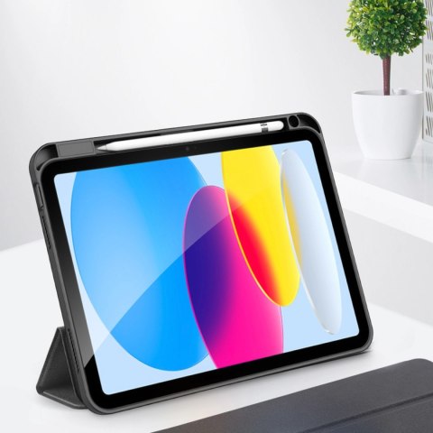 Dux Ducis Domo etui iPad 10.9" 2022 / iPad 11" 2025 pokrowiec smart cover podstawka czarne