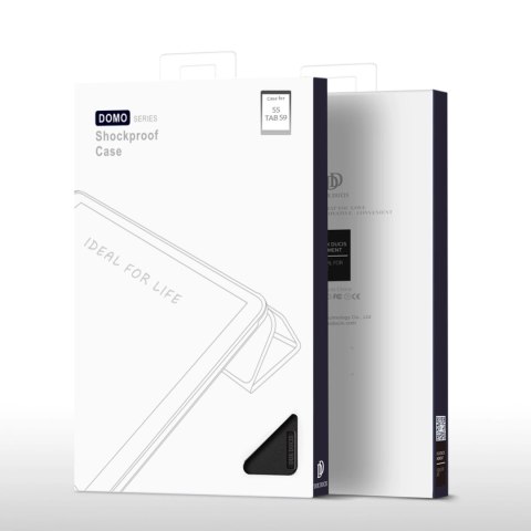 Etui z podstawką Dux Ducis Domo Samsung Galaxy Tab S9 FE - czarne