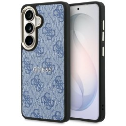 Guess nakładka 4G Embossed Ring MagSafe do Samsung Galaxy S26 Plus niebieska