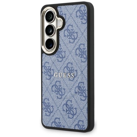 Guess nakładka 4G Embossed Ring MagSafe do Samsung Galaxy S26 Plus niebieska
