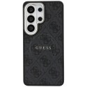 Guess nakładka 4G Embossed Ring MagSafe do Samsung Galaxy S26 Ultra czarna