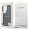 Guess nakładka 4G Embossed Ring MagSafe do Samsung Galaxy S26 Ultra czarna