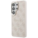 Guess nakładka 4G Embossed Ring MagSafe do Samsung Galaxy S26 Ultra różowa