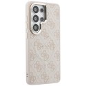 Guess nakładka 4G Embossed Ring MagSafe do Samsung Galaxy S26 Ultra różowa