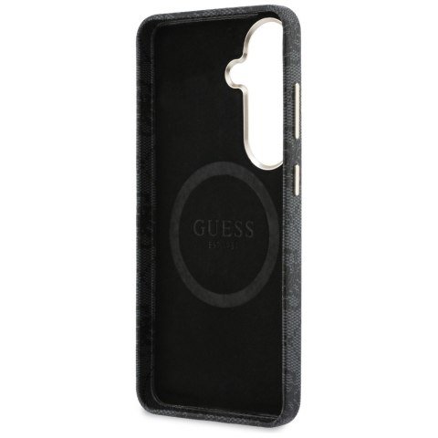 Guess nakładka 4G Triangle Logo MagSafe do Samsung Galaxy S26 czarna