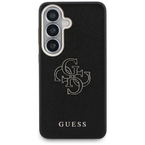 Guess nakładka Grained Big 4G Metal Logo do Samsung Galaxy S26 czarna