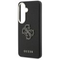 Guess nakładka Grained Big 4G Metal Logo do Samsung Galaxy S26 czarna