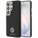 Guess nakładka Rhinestone Round Logo MagSafe do Samsung Galaxy S26 Ultra czarna