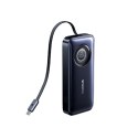 Powerbank Baseus EnerCore CR11 20000mAh 67W ze zwijanym kablem USB-C - czarny