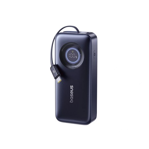 Powerbank Baseus EnerCore CR11 20000mAh 67W ze zwijanym kablem USB-C - czarny