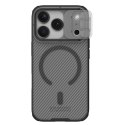 Etui Nillkin CamShield Pro kompatybilne z MagSafe na iPhone 17 Pro Max - przezroczysto-czarne