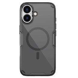 Etui Nillkin Nature TPU Pro Magnetic kompatybilne z MagSafe na iPhone 17 Pro - półprzezroczysto-czarne