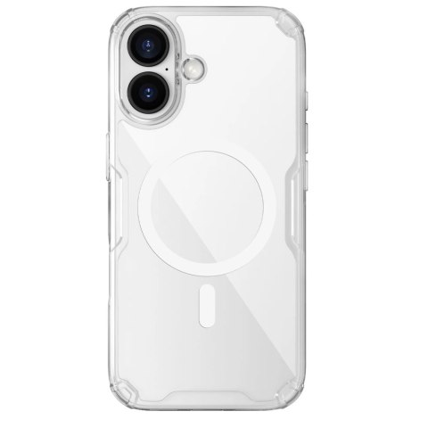 Etui Nillkin Nature TPU Pro Magnetic kompatybilne z MagSafe na iPhone 17 - przezroczyste