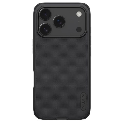 Etui Nillkin Super Frosted Shield Pro Magnetic kompatybilne z MagSafe na iPhone 17 Pro Max - czarne