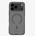 Etui Nillkin Super Frosted Shield Pro Magnetic kompatybilne z MagSafe na iPhone 17 Pro Max - półprzezroczysto-czarne