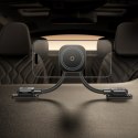 Uchwyt Baseus PrimeTrip C03sPro samochodowy na deskę rozdzielczą z ładowarką indukcyjną przyklejany - czarny