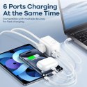 Ładowarka sieciowa REMAX GAN POWER STRIP 65W RP-U157 2xUSB+2xUSB-C 1.5M WHITE