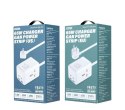 Ładowarka sieciowa REMAX GAN POWER STRIP 65W RP-U157 2xUSB+2xUSB-C 1.5M WHITE