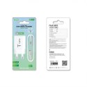 Ładowarka sieciowa T-PHOX POCKET SERIES 2xUSB TCC-224 2.4A 12W + KABEL USB-C 1M WHITE