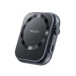 Yesido Powerbank YP59 5 000 mAh 20W USB-C + 15W MagSafe, BLACK / CZARNY