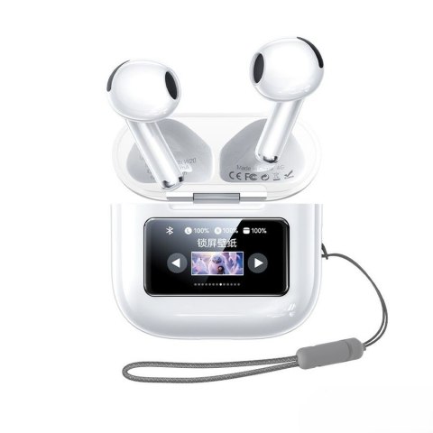 Słuchawki Bluetooth REMAX TWS W20 WHITE Bluetooth 5.4