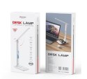 Yesido Lampka Biurkowa DS20 + ładowarka indukcyjna LED, (5 Trybów Światła), WHITE / BIAŁY