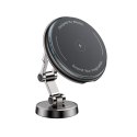 Yesido magnetyczny Uchwyt Samochodowy C306 Wireless 15W, MagSafe, BLACK / CZARNY