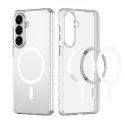 Etui Dux Ducis Clin Mag kompatybilne z MagSafe na Samsung Galaxy S26 Plus - przezroczyste