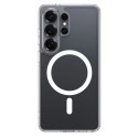 Etui Dux Ducis Clin Mag kompatybilne z MagSafe na Samsung Galaxy S26 Ultra - przezroczyste