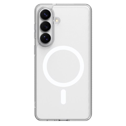 Etui Dux Ducis Clin Mag kompatybilne z MagSafe na Samsung Galaxy S26 - przezroczyste