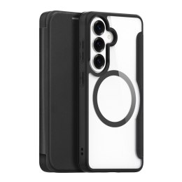 Etui Dux Ducis Skin X Pro z portfelem kompatybilne z MagSafe na Samsung Galaxy S26+ - czarne