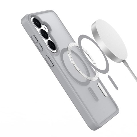 Etui Dux Ducis Yind na Samsung Galaxy S26 kompatybilne z MagSafe - szare
