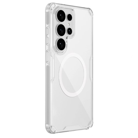 Etui Nillkin Nature TPU Pro kompatybilne z MagSafe na Samsung Galaxy S26 Ultra - białe