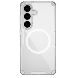 Etui Nillkin Nature TPU Pro kompatybilne z MagSafe na Samsung Galaxy S26+ - białe