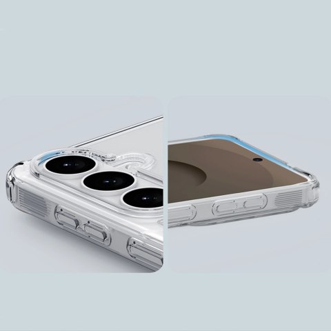 Etui Nillkin Nature TPU Pro kompatybilne z MagSafe na Samsung Galaxy S26+ - białe