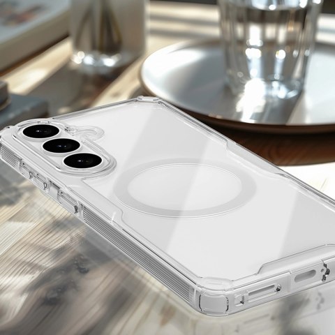 Etui Nillkin Nature TPU Pro kompatybilne z MagSafe na Samsung Galaxy S26 - białe