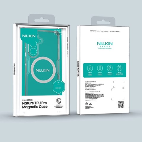 Etui Nillkin Nature TPU Pro kompatybilne z MagSafe na Samsung Galaxy S26 - białe