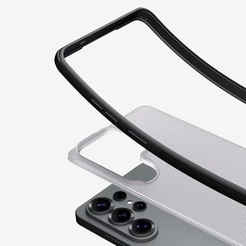 Etui Nillkin Super Frosted Shield Pro na Samsung Galaxy S26 - półprzezroczysto-czarne