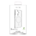 Etui Puro LITE MAG na Samsung Galaxy S26 kompatybilne z MagSafe - przezroczyste