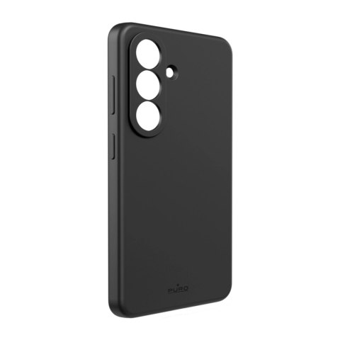 Etui ochronne Puro ICON na Samsung Galaxy S26 Plus silikonowe - czarne