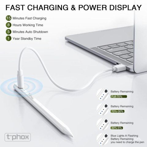 RYSIK T-PHOX ERA 1 FOR APPLE USB-C CHARGING WHITE