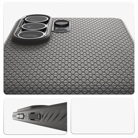 Etui Spigen Liquid Air Mag MagSafe na Samsung Galaxy S26 Ultra - szare
