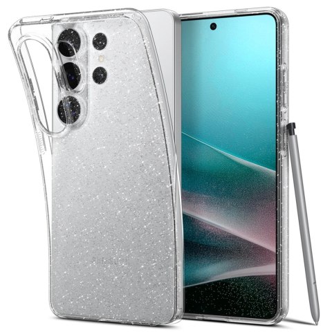 Etui Spigen Liquid Crystal Glitter na Samsung Galaxy S26 Ultra - brokatowo-przezroczyste