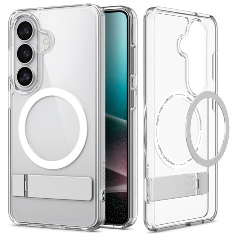 Etui Spigen Ultra Hybrid S Mag MagSafe na Samsung Galaxy S26+ - przezroczysto-białe