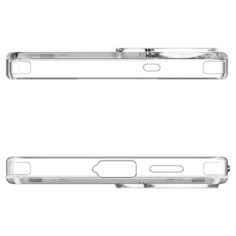 Etui Spigen Ultra Hybrid S Mag MagSafe na Samsung Galaxy S26+ - przezroczysto-białe
