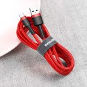Kabel Baseus Cafule USB-A / USB-C QC 3.0 3A 1 m - czerwony