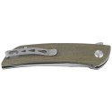 Nóż składany Bestech Swift Green Micarta, Satin D2 (BG30A-1)